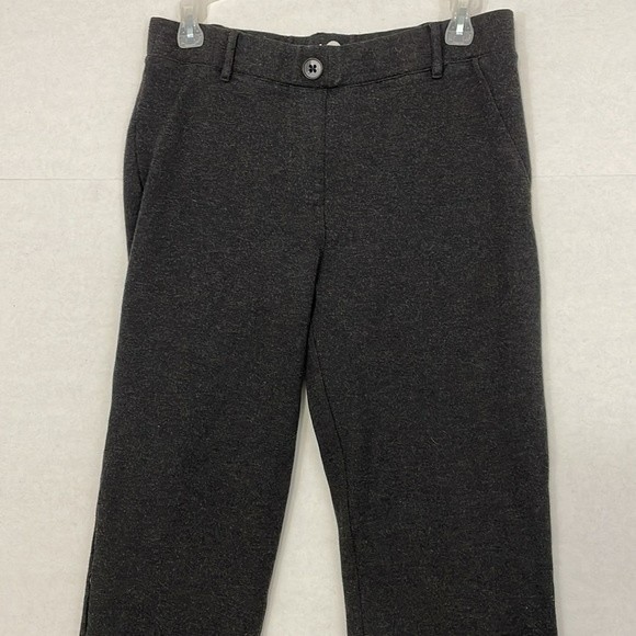 Betabrand Ponte Pants with Elastic Waist, Charcoal Gray, Medium Petite - Picture 2 of 9